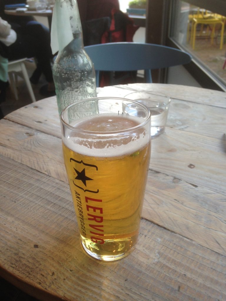 nach der tagestour zurück im Solvberget - das Bierchen war verdient!